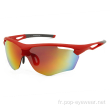 Cyclisme Moto Ski Péniche Lunettes de soleil demi-monture